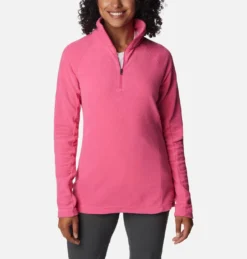 Skipully Columbia Women Glacial IV 1/2 Zip Wild Geranium