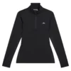 Skipully J.Lindeberg Women Lauryn Half Zip Mid Layer Black -Skimateriaal Winkel 003