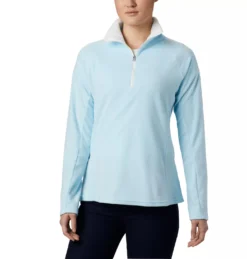 Skipully Columbia Women Glacial IV 1/2 Zip Spring Blue