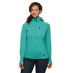 Skipully Black Diamond Women Coefficient Hoody Dark Patina