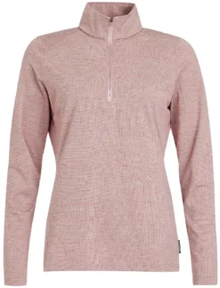 Skipully Protest Women Senna 1/4 Zip Top Mauvepink