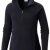 Skipully Columbia Women Glacial IV 1/2 Zip Black -Skimateriaal Winkel 1 1802201 010 f 1 1