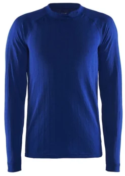 Skipully Craft Men Nordic Wool Neck Blue