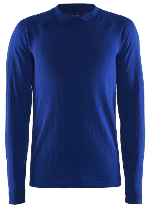 Skipully Craft Men Nordic Wool Neck Blue