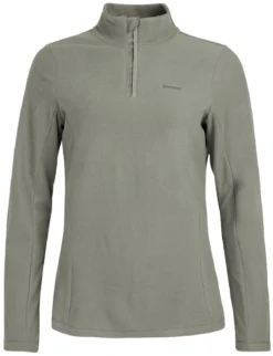 Skipully Protest Women Mutez 1/4 Zip Top Mistygreen
