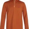 Skipully Protest Men Will 1/4 Zip Top Umberorange -Skimateriaal Winkel 1 3792900 608