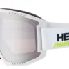 Skibril HEAD Contex Pro 5K Race Size L White / 5K Chrome (+ Sparelens) -Skimateriaal Winkel 1 390171 CONTEX PRO 5K RACE chrome white SL xxx 1 DL