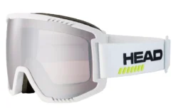 Skibril HEAD Contex Pro 5K Race Size L White / 5K Chrome (+ Sparelens)