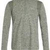Skipully Protest Men Strayed 1/4 Zip Top Green Spray