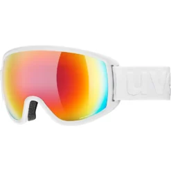 Skibril Uvex Topic FM White Mat / Mirror Rainbow