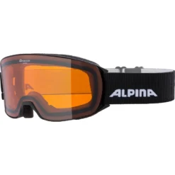 Skibril Alpina Alpina Nakiska DH Black Matt