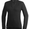 Skipully Woolpower Unisex Zip Turtleneck 400 Black -Skimateriaal Winkel 1 7224 black W
