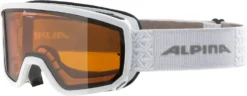 Skibril Alpina Scarabeo S White DH Orange