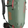 Ski Rugzak Ortovox Ascent 28 S Avabag Green Isar (Airbag Voorbereiding) -Skimateriaal Winkel 1 AVABAG ASCENT 28S 46103 46107 green isar MidRes5da0954eedb47 1200x2000 1