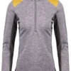 Skipully KJUS Women Forun Midlayer Half-Zip Iron -Skimateriaal Winkel 1 K00021 K0002106 PF