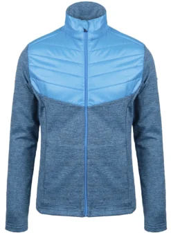 Ski Vest KJUS Girls Jacky Midlayer Jacket Deep Space/Pacific Blue