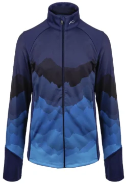 Ski Vest KJUS Girls Jane Midlayer Jacket Atlanta Blue
