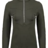 Skipully KJUS Women Sequioa Midlayer HZ Dark Olive -Skimateriaal Winkel 1 K00313 K0031304 PF