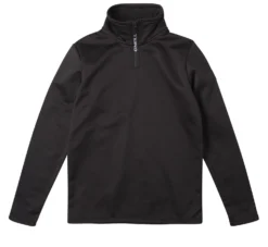 ONeill Ski Vest O'Neill Boys Solid Half Zip Fleece Black Out