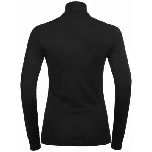 Ondershirt Odlo Women BL Top Turtle Neck LS Half Zip Active W Black - Afbeelding 2