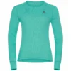 Ondershirt Odlo Women BL Top Crew Neck LS Active Warm Eco Cockatoo -Skimateriaal Winkel 159101 40157 1