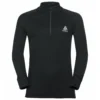 Ondershirt Odlo Kids BL Top Turtle Neck LS Half Zip Active Black -Skimateriaal Winkel 159249 15000 1