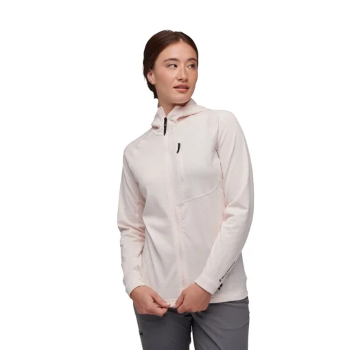 Skipully Black Diamond Women Coefficient Hoody Ice Pink - Afbeelding 2