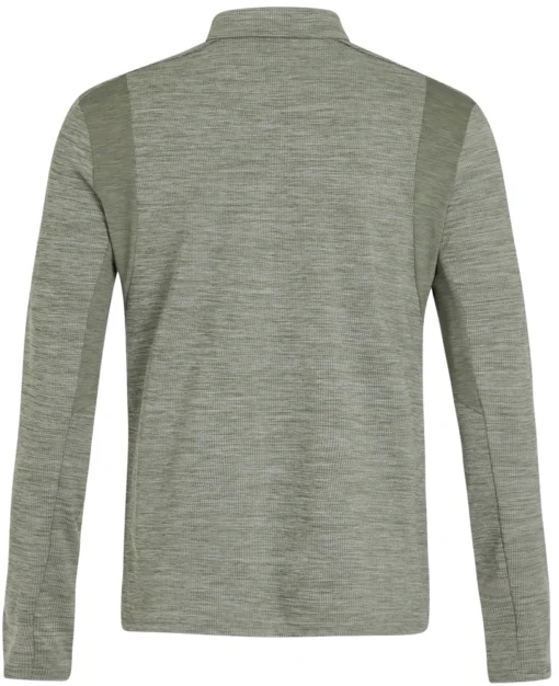 Skipully Protest Men Strayed 1/4 Zip Top Green Spray - Afbeelding 2