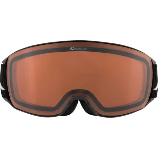 Skibril Alpina Alpina Nakiska DH Black Matt - Afbeelding 2