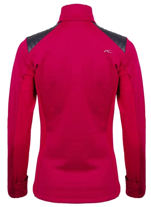 Ski Vest KJUS Women Radun Midlayer Jacket Cranberry - Afbeelding 2