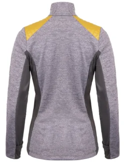 Skipully KJUS Women Forun Midlayer Half-Zip Iron -Skimateriaal Winkel 2 K00021 K0002106 PB