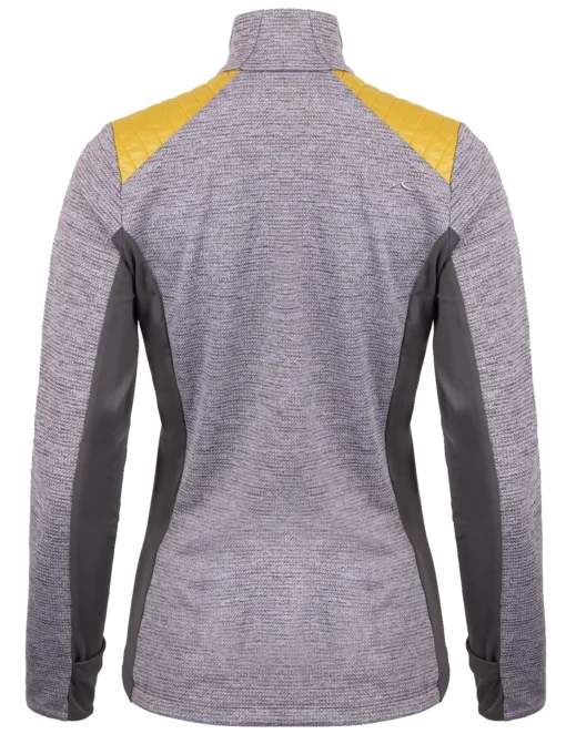 Skipully KJUS Women Forun Midlayer Half-Zip Iron - Afbeelding 2