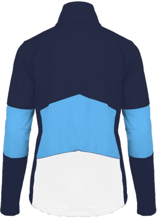 Skipully KJUS Girls Julie Midlayer Half-Zip Atlanta Blue/Pacific Blue - Afbeelding 2