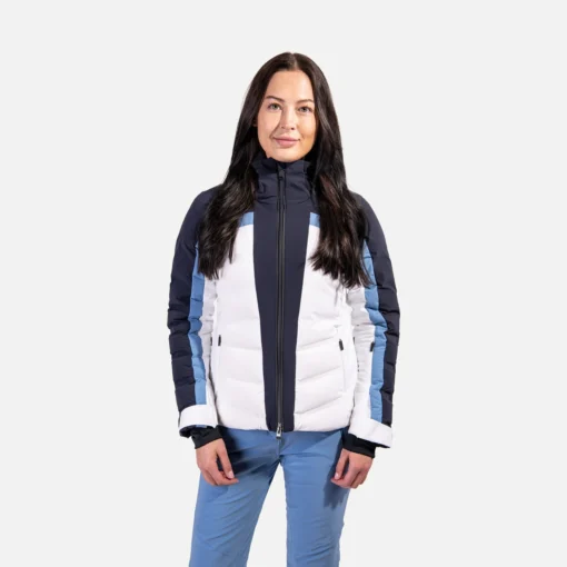 Ski Jas KJUS Women Momentum Jacket Deep Space-White - Afbeelding 2