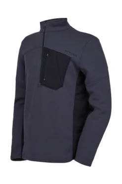 Skipully Spyder Men Bandit Half Zip Ebony -Skimateriaal Winkel 205028 029 C 1024x