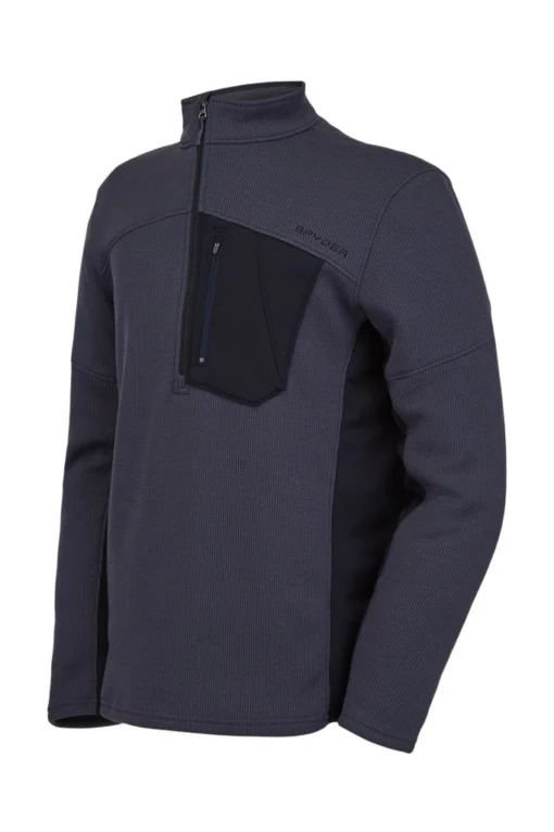Skipully Spyder Men Bandit Half Zip Ebony - Afbeelding 3
