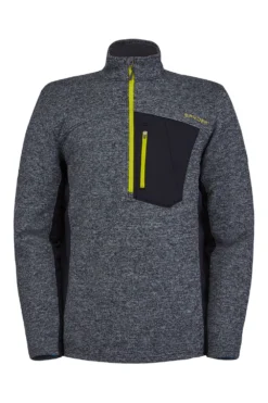 Skipully Spyder Men Bandit Half Zip Black CTS