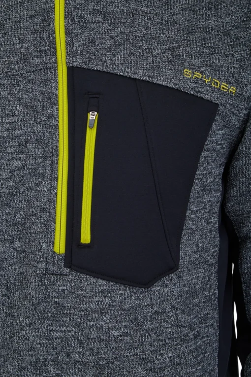 Skipully Spyder Men Bandit Half Zip Black CTS - Afbeelding 3