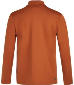 Skipully Protest Men Will 1/4 Zip Top Umberorange -Skimateriaal Winkel 3 3792900 608 back