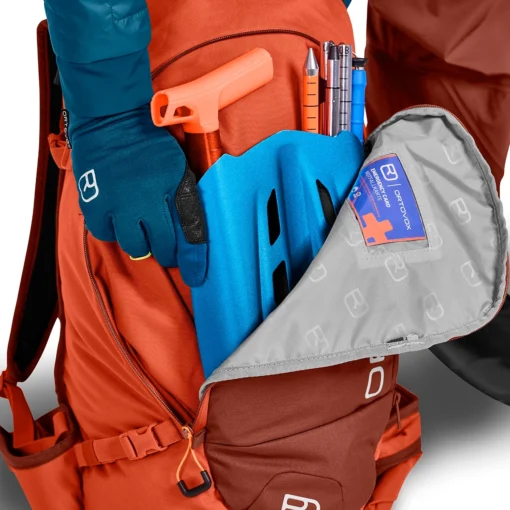 Ski Rugzak Ortovox Tour Rider 30 Desert Orange - Afbeelding 3