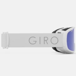 Skibril Giro Moxie White Core Light Grey Cobalt -Skimateriaal Winkel 3 giro moxie snow goggle white core light grey cobalt right