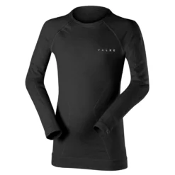 Longsleeve Falke Kids Wool-Tech Black