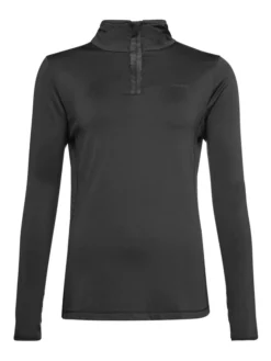 Skipully Protest Women Fabriz 1/4 Zip True Black