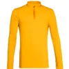 Skipully Protest Men Will 1/4 Zip Dark Yellow -Skimateriaal Winkel 3792900 216