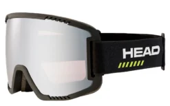 Skibril HEAD Contex Pro 5K Race Size M Black / 5K Chrome (+ Sparelens)