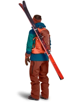Ski Rugzak Ortovox Cross Rider 22 Desert Orange -Skimateriaal Winkel 4 ORTOVOX 46073 23001 CROSS RIDER 22 DESERT ORANGE M 01