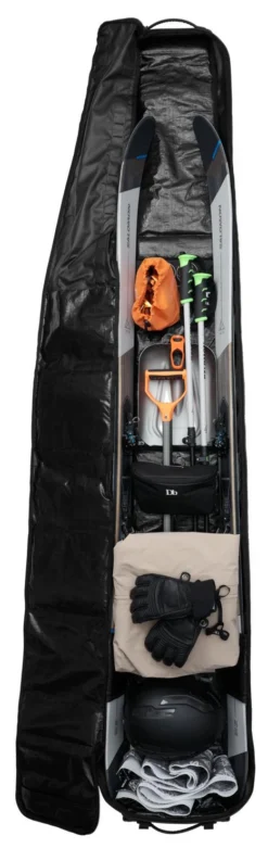 Ski Tas DB Snow Roller Light Black Out 70L -Skimateriaal Winkel 4 TheLattLightSnowroller 11 1944x