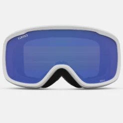 Skibril Giro Moxie White Core Light Grey Cobalt -Skimateriaal Winkel 4 giro moxie snow goggle white core light grey cobalt front