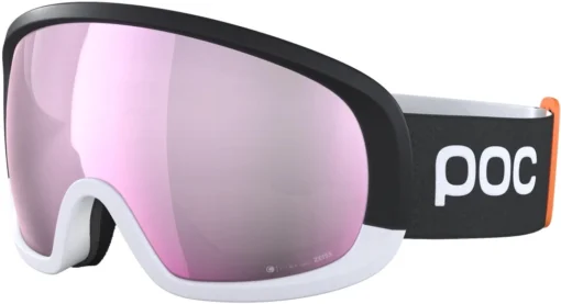 Skibril POC Unisex Fovea Mid Clarity Comp Uranium Black/Hydrogen White/Clarity Comp Low Light