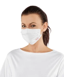 Gezichtsmasker Falke Kordel White -Skimateriaal Winkel 44801 2209 06